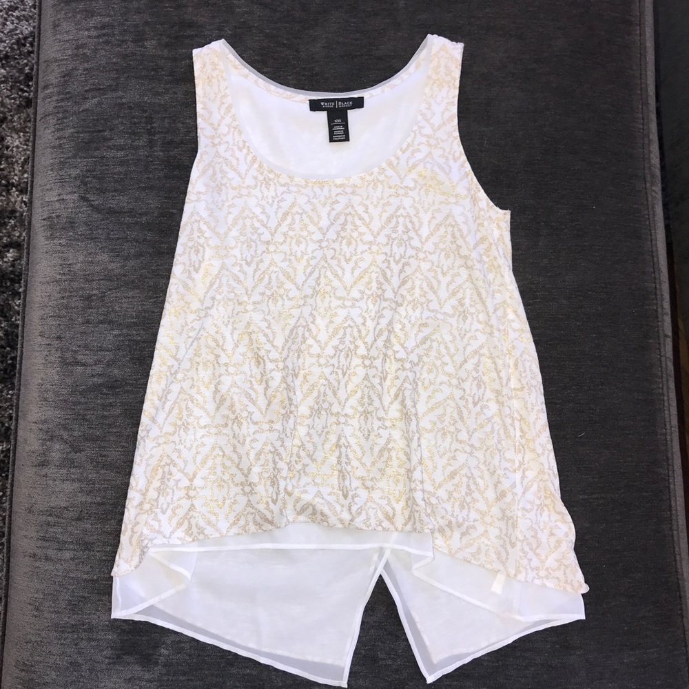 WHBM White Blouse